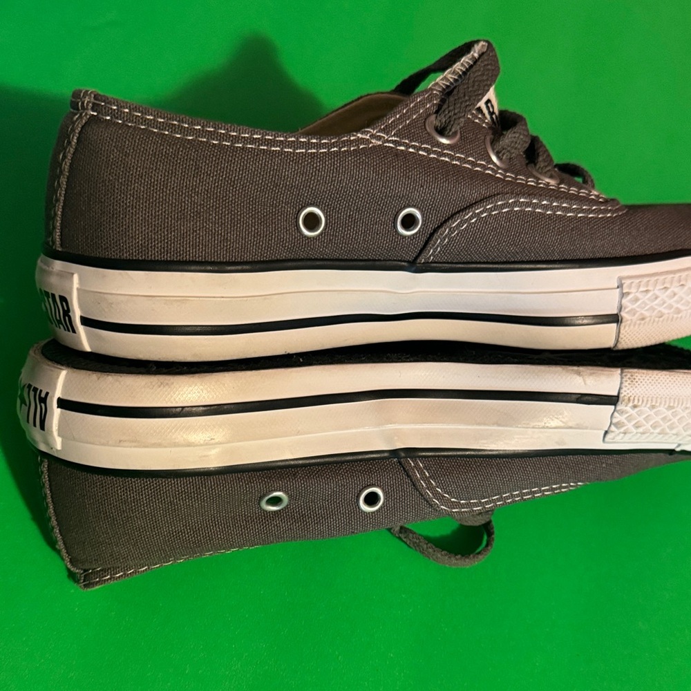 Converse All Star Low Top Sneakers — Charcoal Gray - Picture 7 of 17